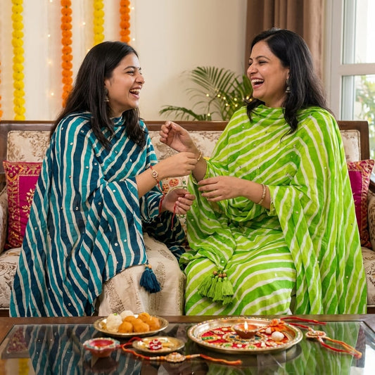 Twinning Lehariya (Similar yet Different) — product view 1