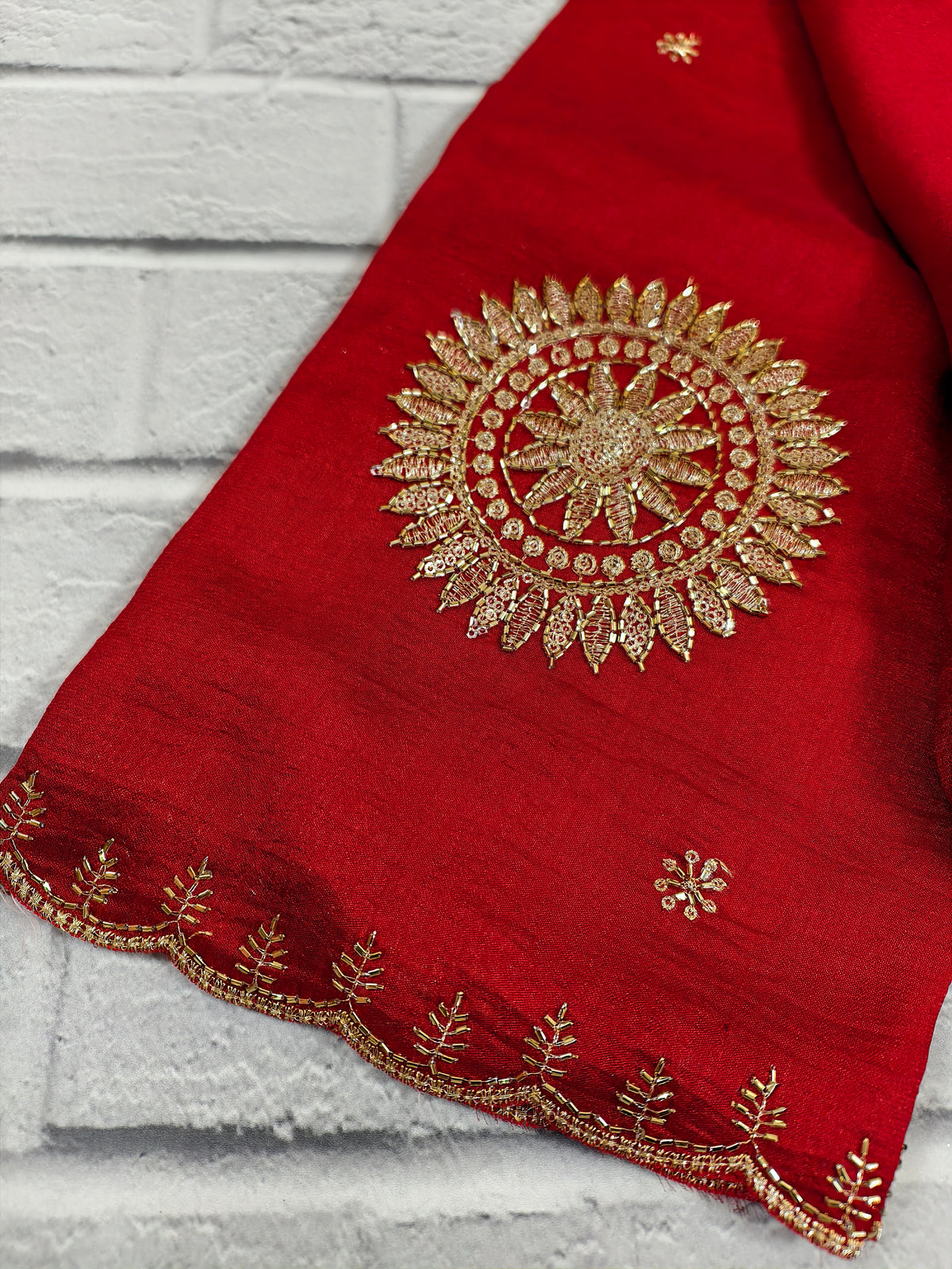 Kanak Cutwork Dupatta — product view 2