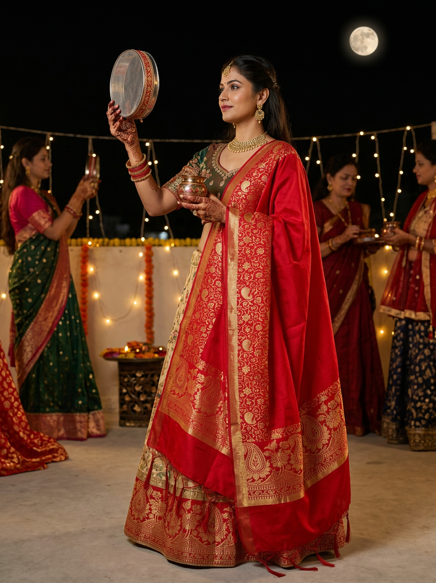 Kashish Banarasi Dupatta — product view 3