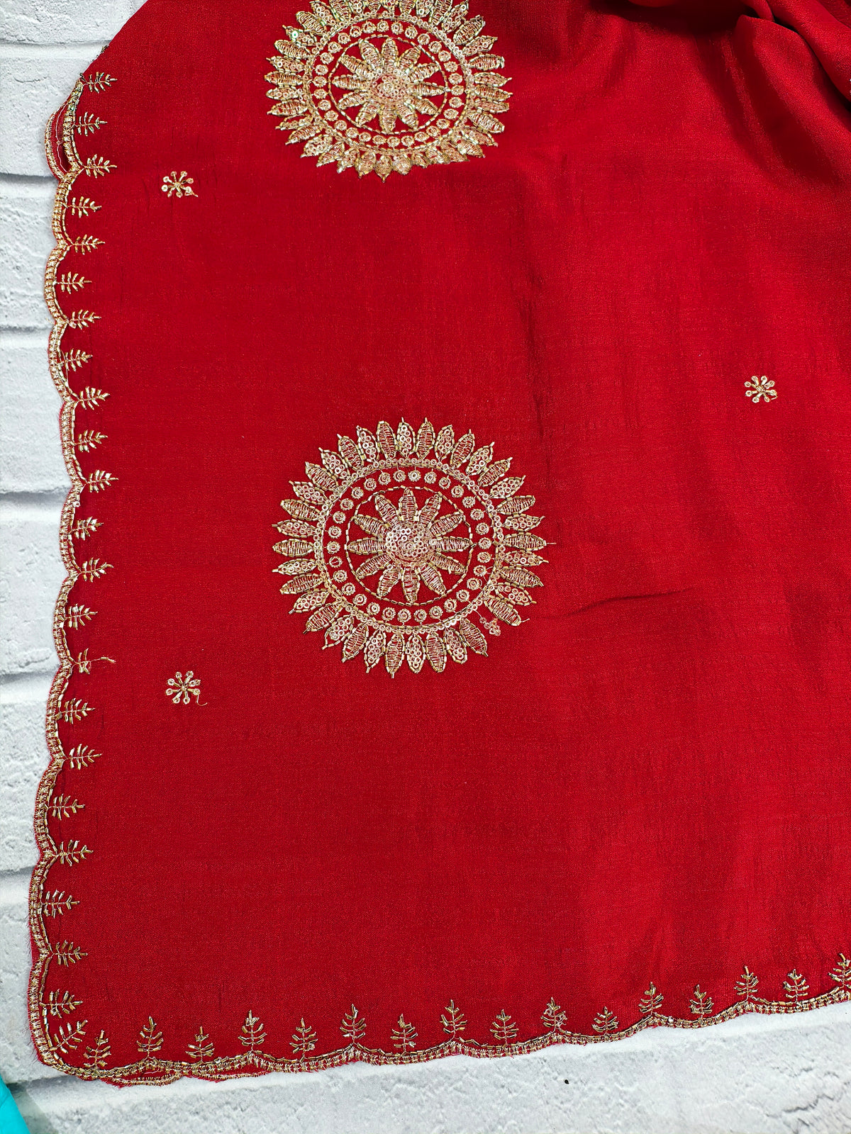 Kanak Cutwork Dupatta — product view 4