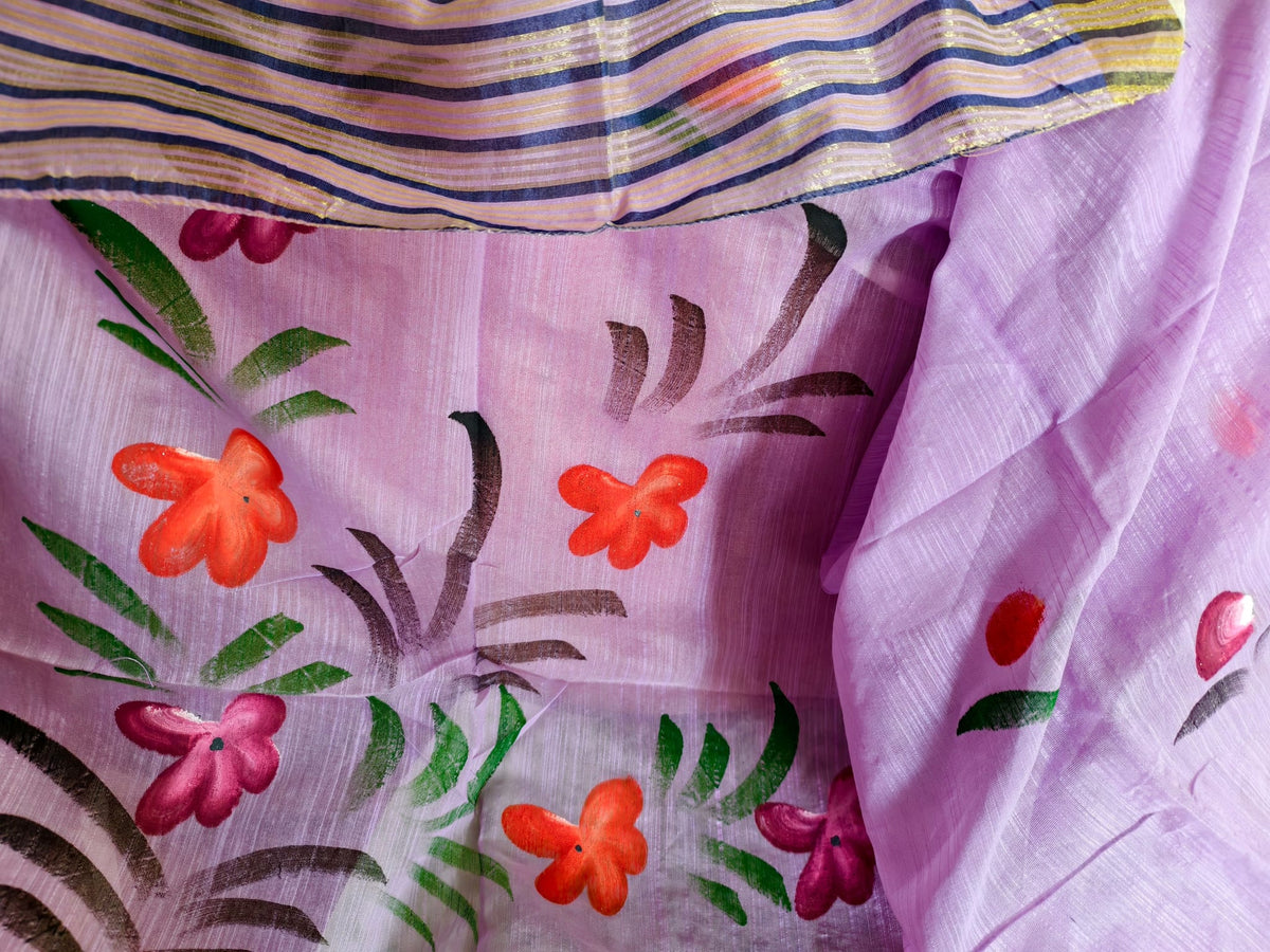 Khili Hand-painted Dupatta — product view 4