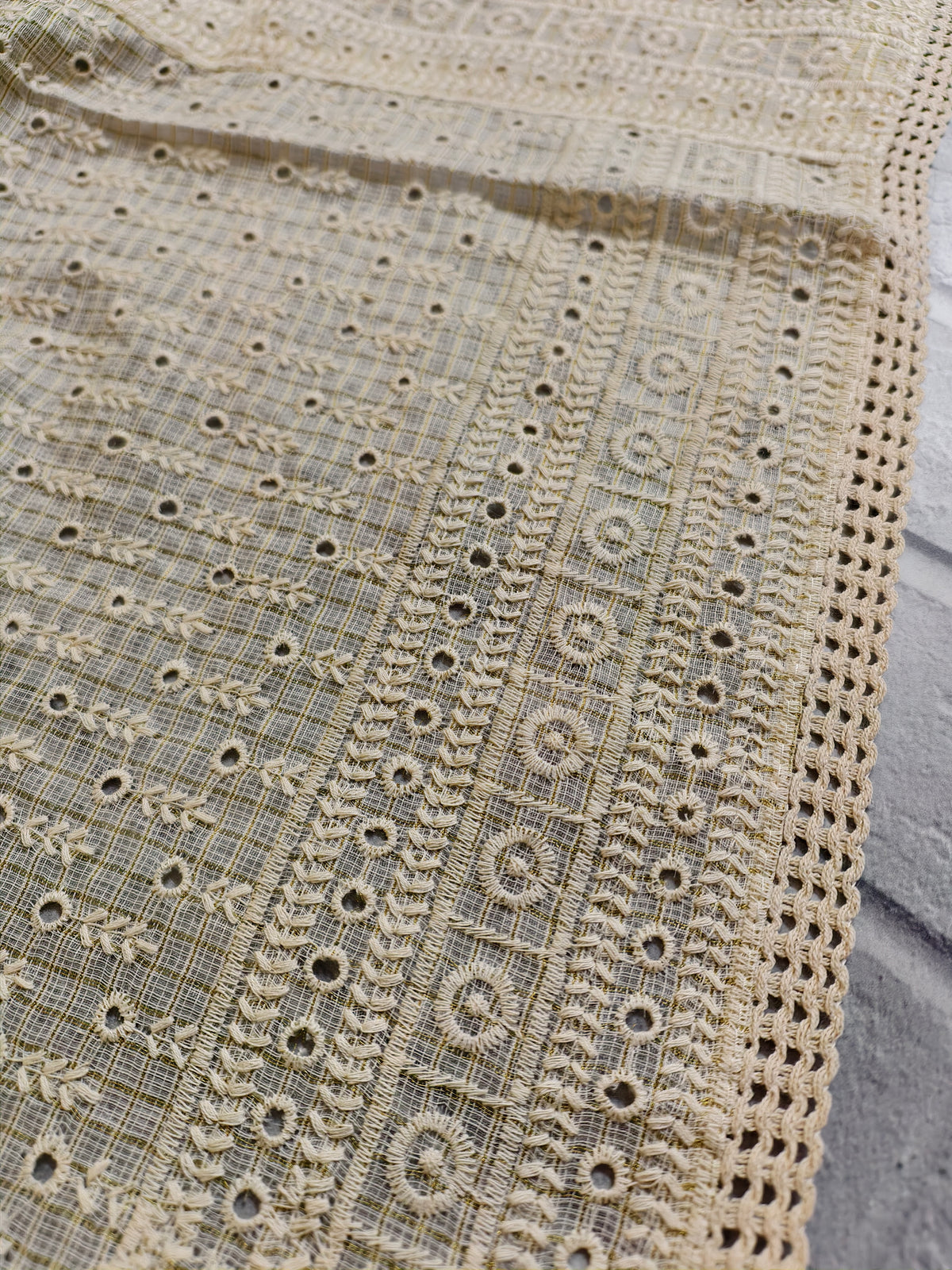 Saadgi Chikankari Dupatta — product view 4