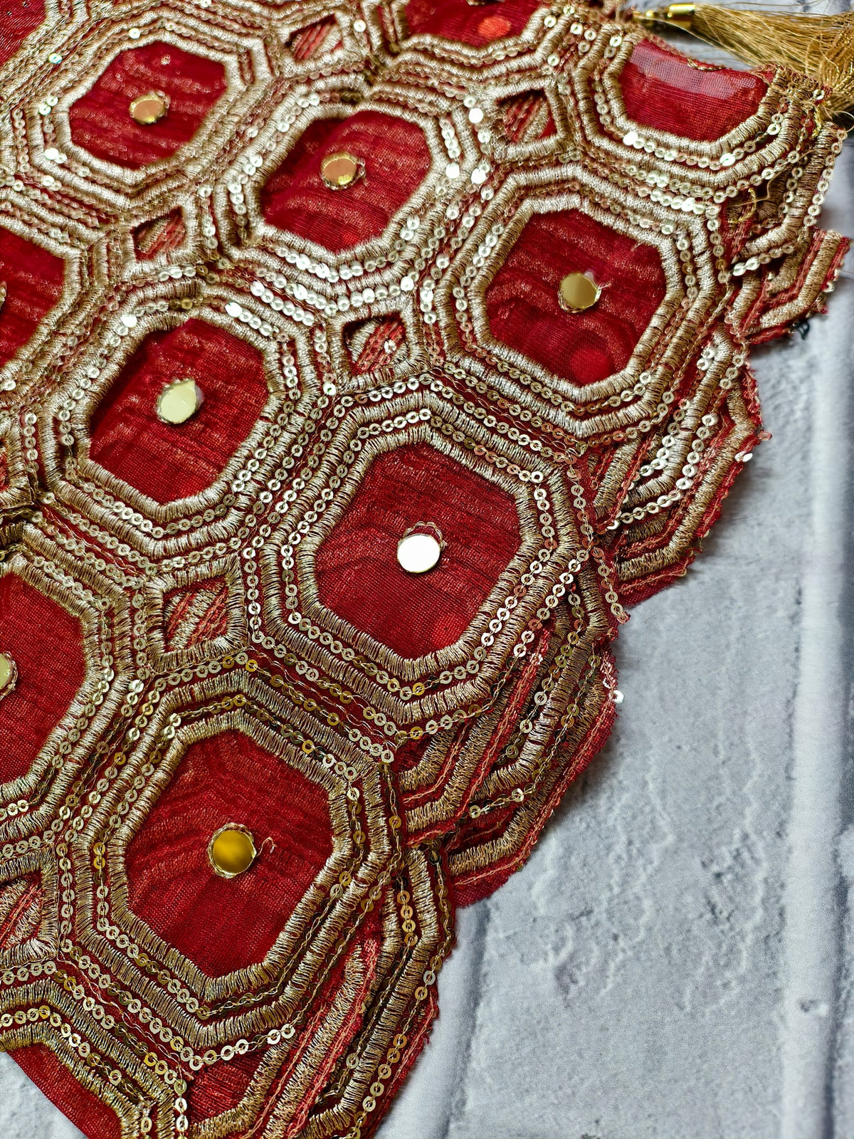 Dilkhush Cutwork Dupatta — product view 4
