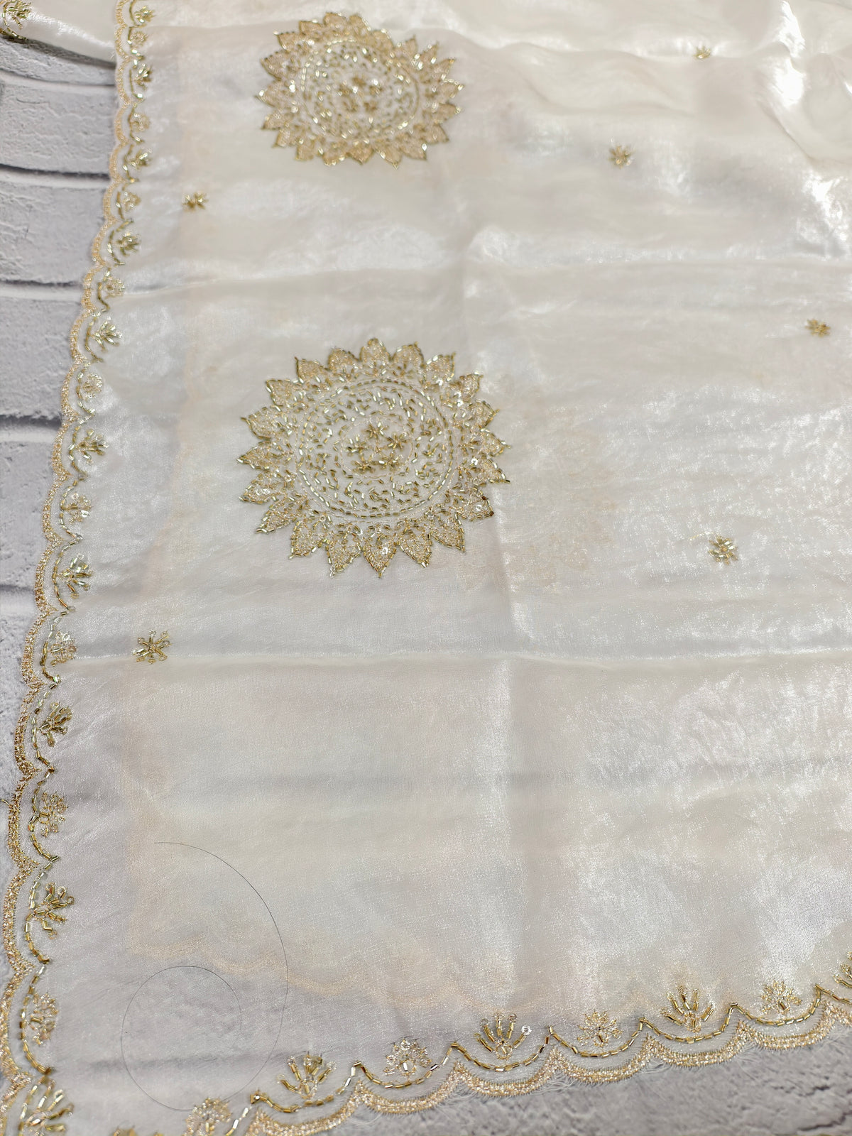 Aabha Zardozi Dupatta — product view 5