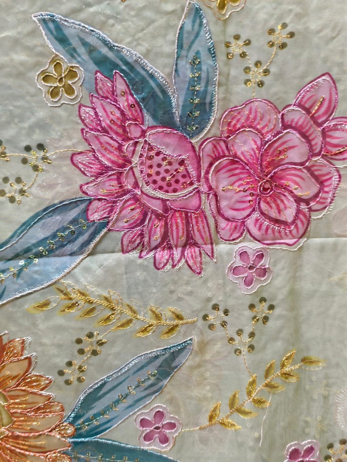 Vasant Hand-painted Dupatta — product view 6