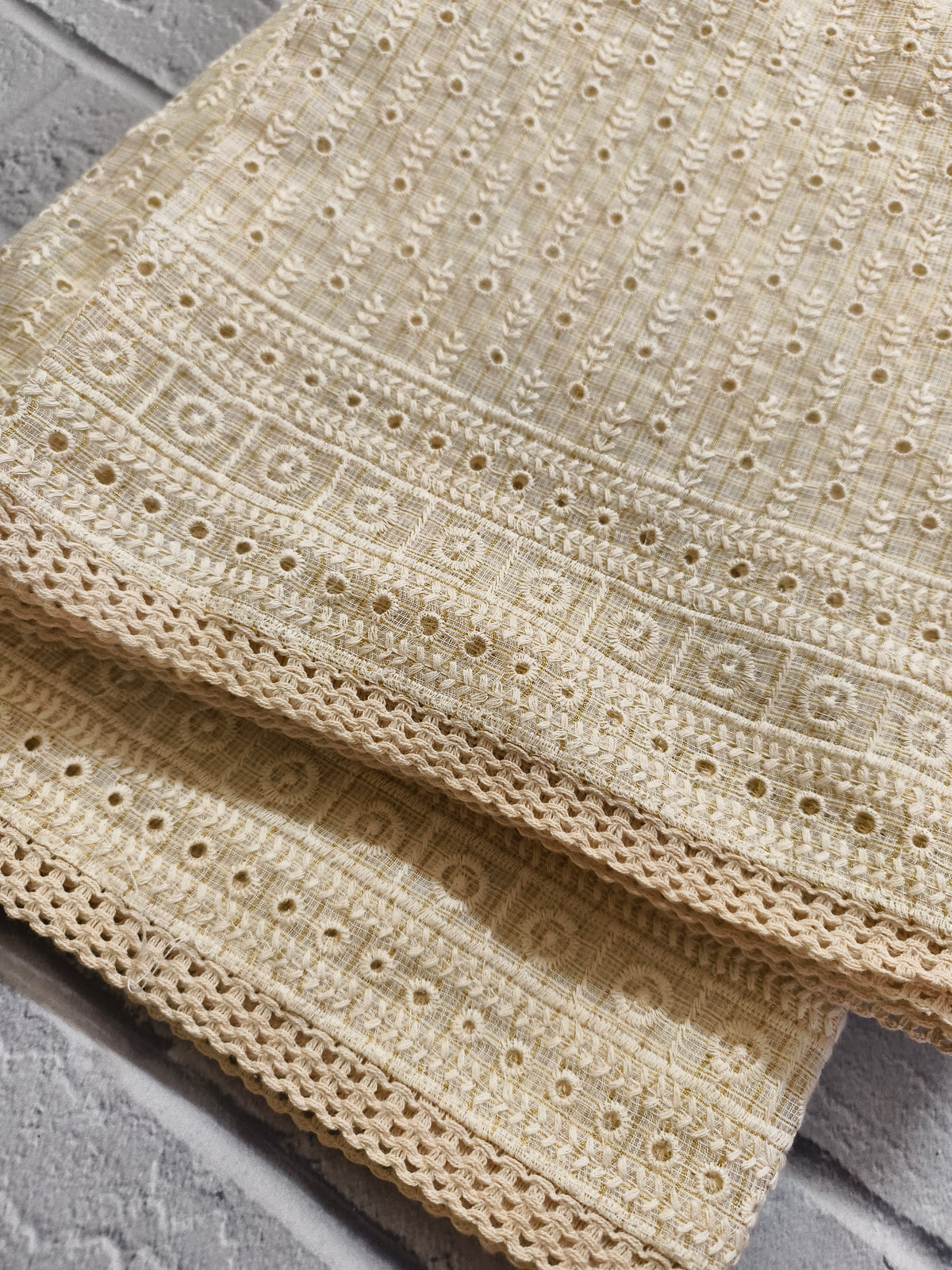 Saadgi Chikankari Dupatta — product view 6