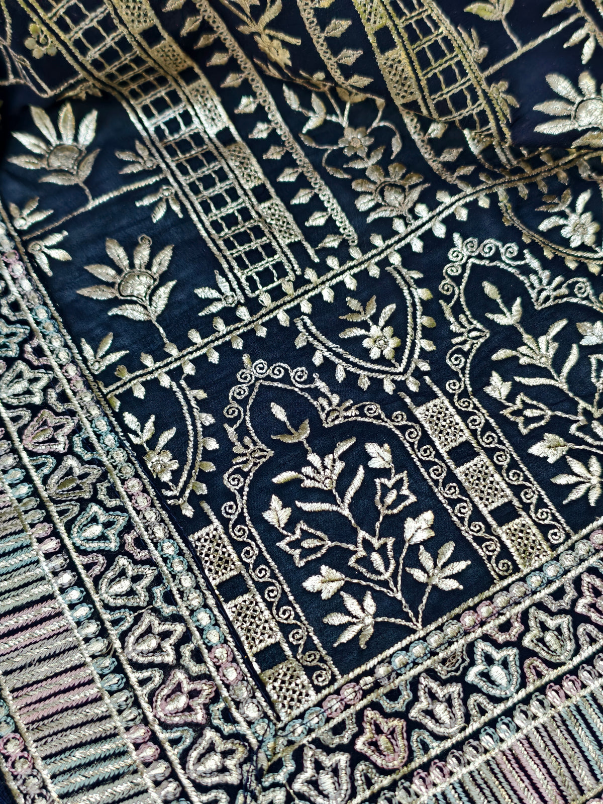 Deep Blue Dupatta — product view 8